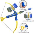 thumbnail image 3 of TEMI Bow And Arrow Set For Kids 8-12, Kids Foam Bow Arrow Archery Set - Shoots Over 120 Feet, Includes 10 Arrows, 2 Quiver, 20 Foam Darts And Targets, Outdoor Toy Birthday Gifts For Boys Girls Kids, 3 of 4