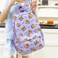 thumbnail image 5 of School Backpack for Teens Cute Capybara Print Backpack Large Capacity Laptop Bag Casual Commute Travel Daypack, 5 of 5