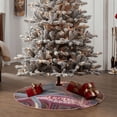 thumbnail image 4 of Sikiie Vintage Pink Drive View Christmas Tree Skirt, Christmas Tree Decorations, Christmas Decor, Tree Mat Decoration(30-48IN)-30", 4 of 6