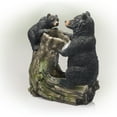 thumbnail image 3 of Alpine Corporation 26" Tall Outdoor Bear and Cub with Tree Fountain Yard Statue Decoration, 3 of 13
