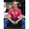 thumbnail image 2 of New York Retro College T-Shirt Men -Image by Shutterstock, Male XX-Large, 2 of 4