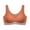 Orange##1, variant on Jsaierl Sports Bras for Women Wireless Yoga Training T-shirt Bra Cotton Full Coverage Bralettes Soft Lift Sports Bras