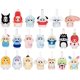 thumbnail image 2 of Mofusand Llavero de peluche con diseño de gato, lindos animales de peluche, llavero, colgador de bolsas, elegante, día del niño, Navidad, regalo de celebración de Año Nuevo, muñeca Mofusand Hippers, 2 of 2