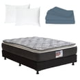 thumbnail image 1 of Colchón Queen Size + Box Black + Sábanas + 2 Almohadas de Osos Spring Air Dicasa Omega, 1 of 8