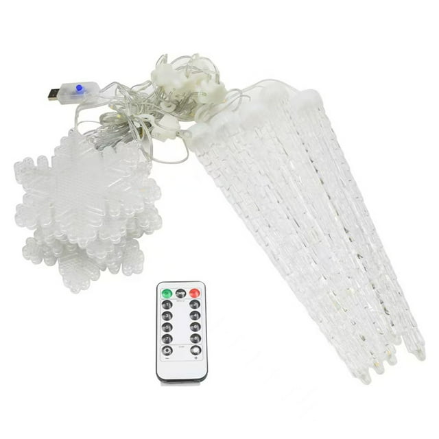 GUANGHONG The Snowflake String Lights Suitable for Various Occasions Create A Warm Atmosphere and Are Great Companions for Holiday Neon Icing for Cake Light Covers for Ceiling Lights Classroom Light B