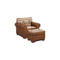 thumbnail image 6 of HomeStock African Artistry 4-Piece Sleeper Sofa Set, 88" L x 37" D x 36" H, Durable Solid Wood Frame with Stylish Rustic Accents, Comfort Included, 6 of 8