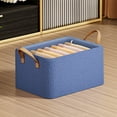 thumbnail image 6 of Gnmfd Closet Organizers and Storage Foldable Clothes Storage Box with Lid Bedding Sweaters Christmas Holiday Organizers Bedroom Closet Storage Bins with Lids Space Saving Home Organization, 6 of 6