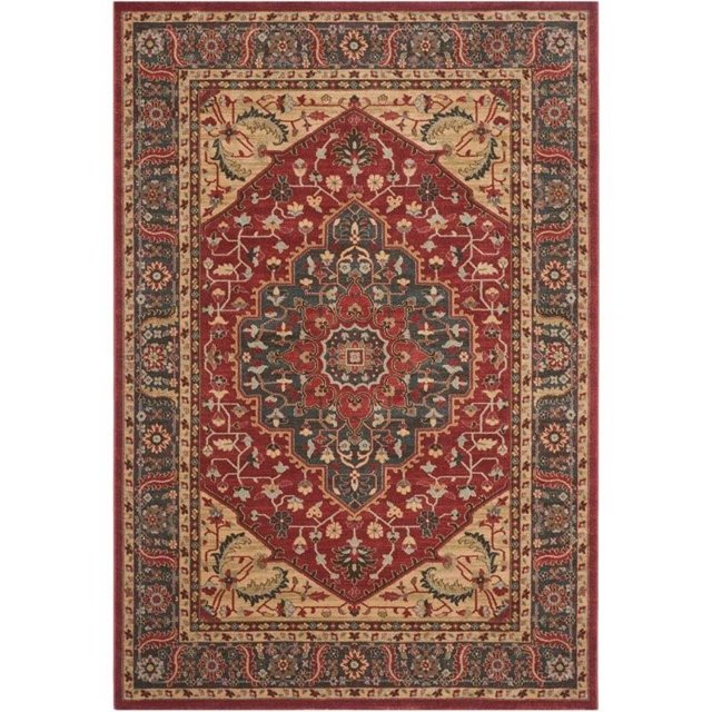 Safavieh Mahal Navy Traditional Rug - 6'7" x 9'2"