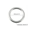 thumbnail image 2 of Uxcell 304 Stainless Steel Welded O Ring 25mm, 2 of 5
