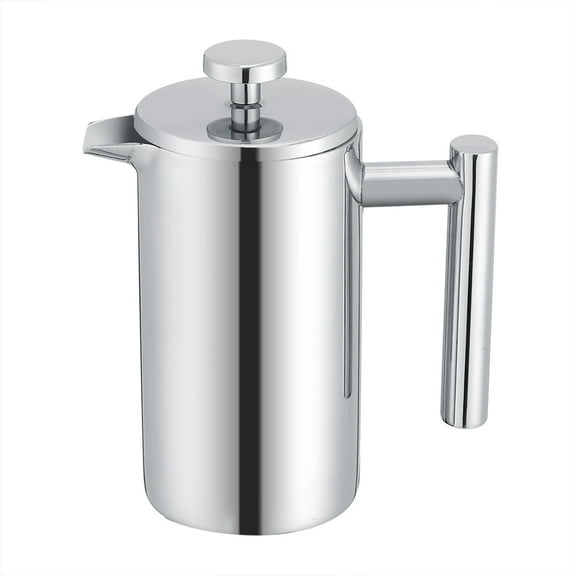 Cafetera de Acero inoxidable Jadeshay de doble pared 350 ml Prensa francesa