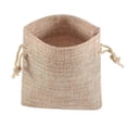 thumbnail image 5 of 50Pcs Small Burlap Bags with Drawstring,3X4Inch Gift Little Burlap Drawstring Bags,Reusable to Stor, 5 of 5
