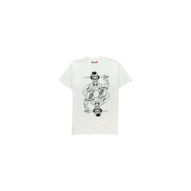 Camiseta gráfica Double Down Vans para hombre blanca XXL