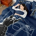 thumbnail image 4 of Homewish Basketball Gamer 7-Piece Twin Bedding Sets for Female Men Teens,Ball Game Bedding Comforter Set,Sport Theme Breathable Sheet Sets,Ultra Soft Home Decor,Reversible, 4 of 8