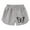A-6754Grey1, variant on MEZZALL Girls Shorts For Everyday Casual School Outdoor Activities Comfortable For Summer Fall Wear Toddler Streetwear Boho / 3-4 Years