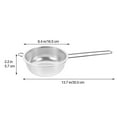 thumbnail image 2 of WRITWAA Stainless Steel Kitchen Draining Basket with Handle for Washing Fruits and Vegetables at Home, 2 of 8