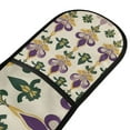 thumbnail image 4 of Yayeee Double Oven Mitt Kitchen Heat Resistant Baking 35" x7" Quilted Glove, Beige Floral Pattern, 4 of 6
