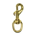 thumbnail image 2 of Baron 1-1/4 in. D X 4-7/8 in. L Polished Bronze Bolt Snap 38 lb, 2 of 2