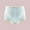 Light Blue, variant on Fengqque Maternity Bottom Panty Fits Tummy Comfortable Prenatal Solid Color Large Size Short High Waist Lace Abdominal Pes Underwear