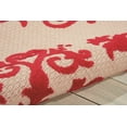 thumbnail image 5 of Nourison Aloha Indoor/Outdoor Red 3'6" x 5'6" Area Rug, (4x6), 5 of 6