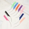 thumbnail image 6 of Salon Pin Tail Combs Long Pin Teasing Combs Heat Resistant Comb Teasing Combs For Detailed Hair Styling, 6 of 14