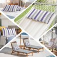 thumbnail image 6 of Purple Grey Striped Standard Pillow Covers, Minimalist Farmhouse Stripe Soft Breathable Throw Pillow Cases with Invisible Zipper, Decorative Pillowcase Pillows Protectors for Sofa Bed Chair 20"x26", 6 of 9