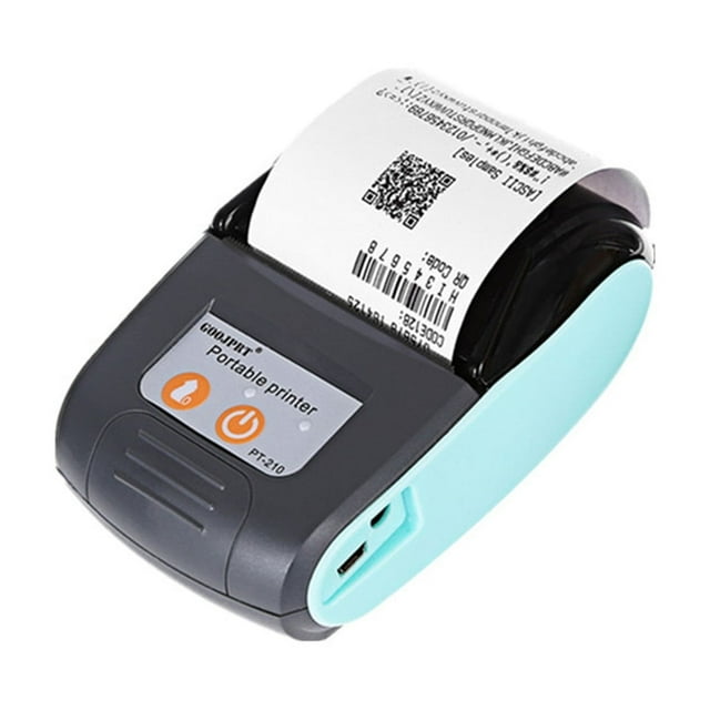 Imprimante Thermique Portable BT 4.0 pour Reçus, Mini Imprimante Mobile 58 mm, Machine pour Taxi, Excellente Performance de Numérisation