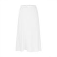 thumbnail image 6 of HomeGardon Maxi Skirts for Women Summer Casual Fashion Solid Color Fold Pocket Elastic Waist Skirt,S-XL, 6 of 7