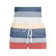 thumbnail image 3 of SAYOO vestidos para mujer sin mangas verano 2022 estampado a rayas vestidos casuales para mujer con bolsillo cuello en V cintura chaleco suelto SAYOO  Casual, 3 of 5