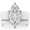 White and Silver, variant on Marquise Cut Silicone Ring Set for Women, Stackable 2-Ring Set, 14×7 mm Marquise Cut CZ | Patent-Pending Design - GlowStone Collection