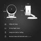 thumbnail image 2 of Camara de Seguridad Feit Electric CAM1 WIFI Interior 1080p HD WiFi Audio 2 Vias, 2 of 5