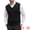 Black, variant on DARING DIVA Men's Solid Cable Knit V-Neck Ribbed Pullover Sweater Vest M Navy Blue
