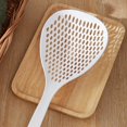 thumbnail image 3 of Nylon Skimmer Strainer Kitchen Cooking Skimmers For Non-Stick Cookware Orange, 3 of 9