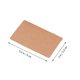 thumbnail image 2 of FUEENIRVA 100Ud Papel Kraft Chocolate Doble Cara Para Mensajes Y Tarjetas, 2 of 8
