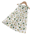 thumbnail image 2 of LYMAYTER Girls Summer Dress Toddler Cartoon Print Sleeveless Dresses Kids Soft Comfortable Casual Daily Dresses, 2 of 8