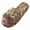 D-Brown, variant on Women's Fashion Platform Bath Slippers Wedge Beach Shoes High Heel Sandals