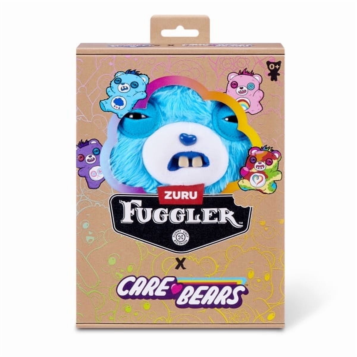ZURU Fugglers Care Bears Blue Grumpy Bear 9'' Plush