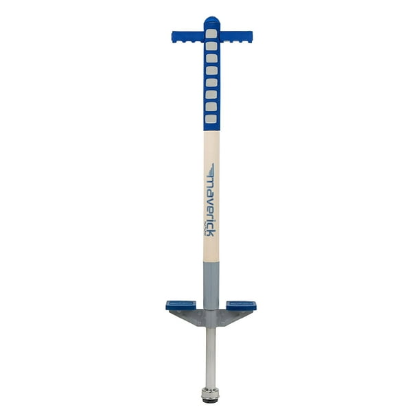 Foam Maverick Pogo Stick (Blue/White), THE ORIGINAL POGO STICK COMPANY