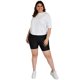thumbnail image 5 of Short tipo Biker Roman Fashion/ Tallas extras, 7047 (Negro) negro 36 Roman Fashion SH-GR-7047-NEGRO, 5 of 6