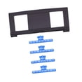 thumbnail image 3 of Runquan Electronic Keyboard Music Stand Compact Sheet Stand for Gifts Piano Practice With four blue clips, 3 of 8