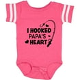 thumbnail image 3 of Inktastic I Hooked Papa's Heart with Fishing Rod Boys or Girls Baby Bodysuit, 3 of 5