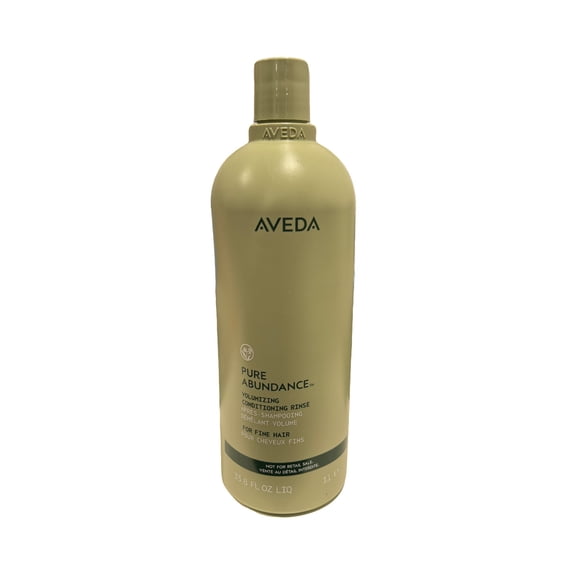 Aveda Pure Abundance Volumizing Conditioning Rinse | Lightweight Volumizing Conditioner For Fine Hair | Vegan 33.8oz /1L