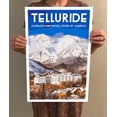 thumbnail image 4 of Telluride Colorado Vintage Travel Poster / Postcard WPA Style Retro Art Print, 4 of 4