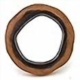 thumbnail image 3 of Teton Home WD-066 Wood Wall Mirror, 3 of 4