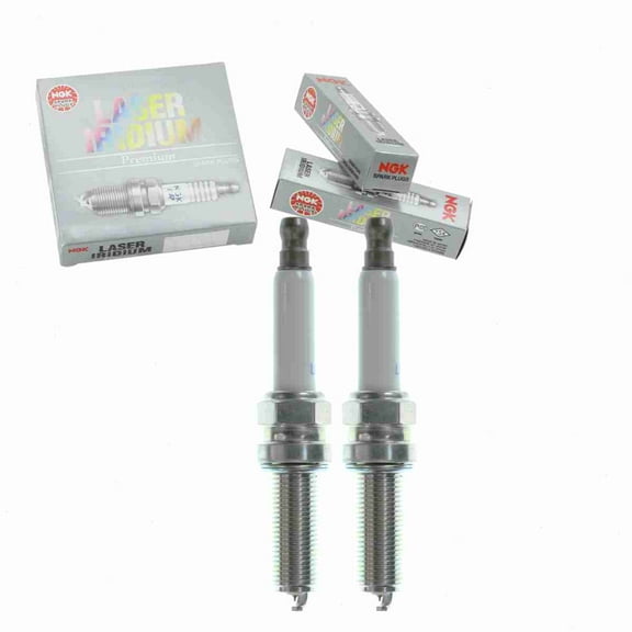 2 pc NGK 93188 Laser Iridium Spark Plugs for 77839093000 Ignition Wire Secondary