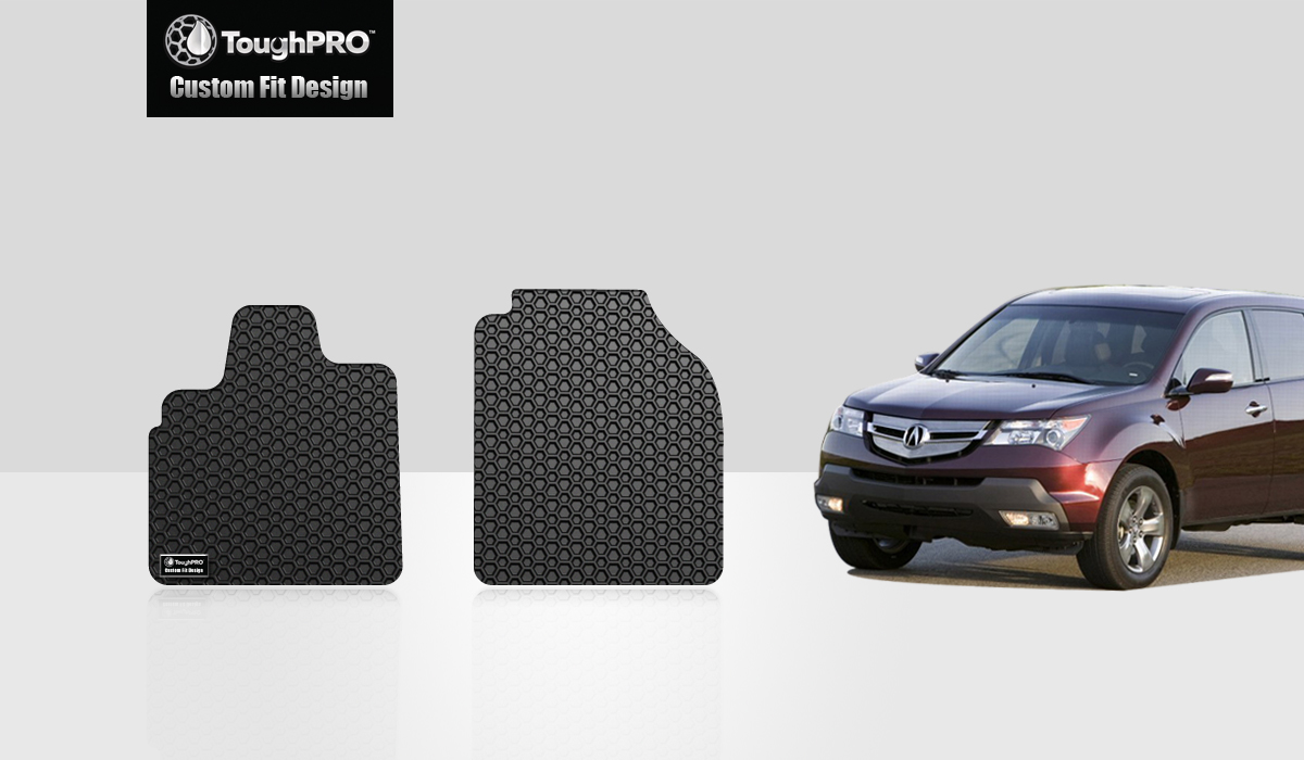 ToughPRO Two Front Mats Compatible with ACURA MDX All Weather Heavy