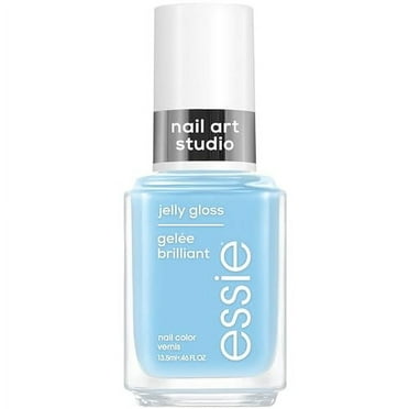 essie Nail Art Studio Jelly Gloss Polish, Vegan, Sheer Blue Nail Polish, Sky Jelly, 0.46 Fl Oz