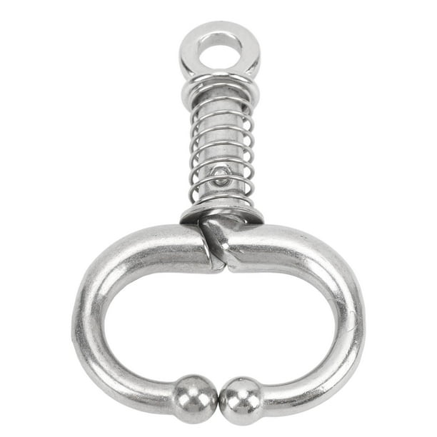 Alicates DE Alicates DE Nariz DE Ganado, ANILLOS DE Ganado DE Acero Inoxidable AL CLAMP TRACTIVO ANILLOS DE NANOO DE VACA ACCESORY ACCESORY, Tipo DE Primavera Clip