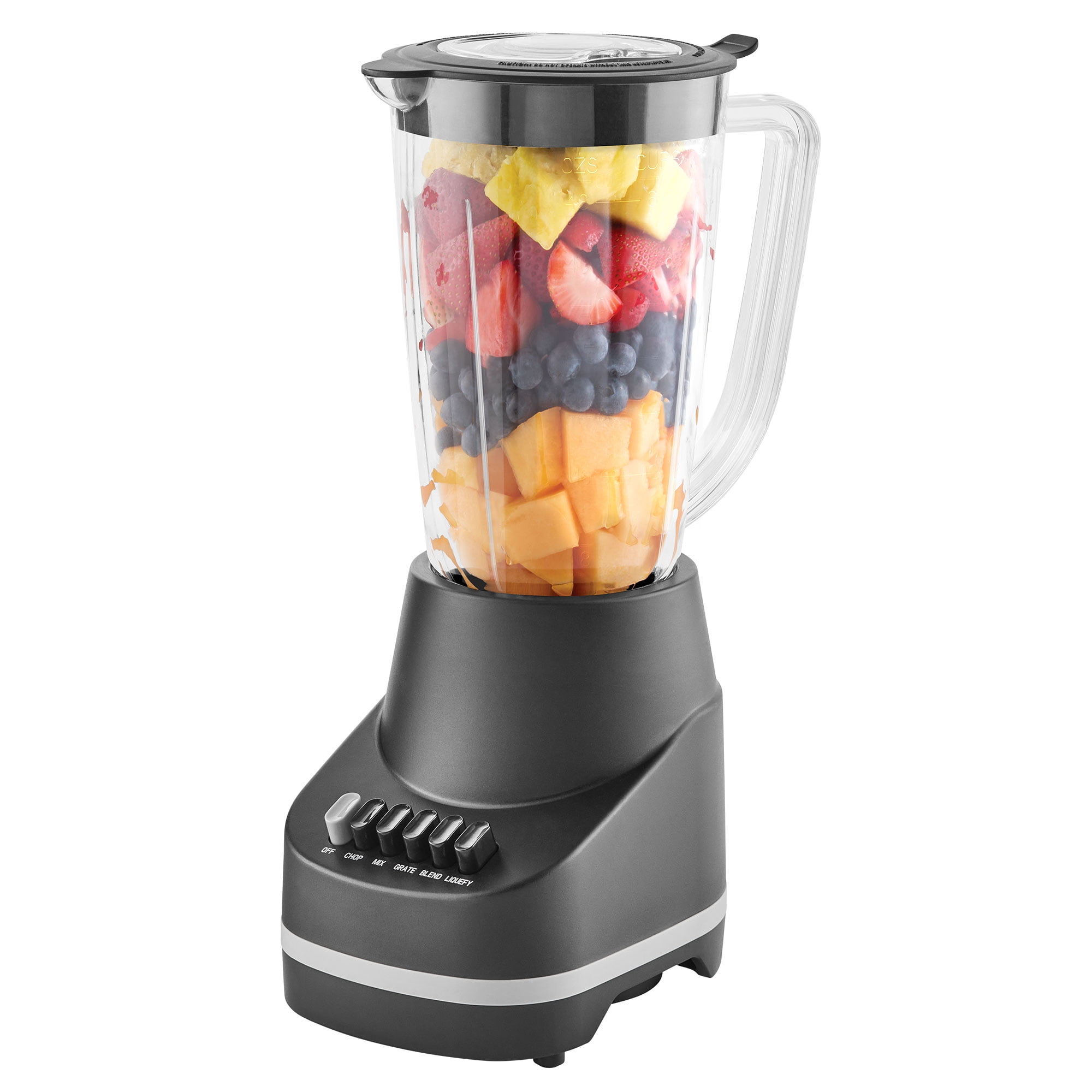 Mainstays 500 W 6-Speed Blender With 48 oz/1.5 L Jar , Black