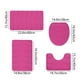 thumbnail image 2 of Juego de 4 alfombrillas de baño de espuma, suaves, absorbentes y antideslizantes, lavables a máquina y de secado rápido, para hogares y baños de invitados. Aestivo | Rosa | AESTIVO, 2 of 7