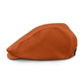 thumbnail image 2 of Chririnla Solid Orange Newsboy Cap with Polyester Fabric, Lightweight Forward Hat for Men and Women, All Season for Driving Walking, 2 of 4